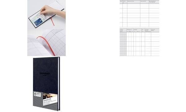 AVERY Zweckform modulo libro, giornale di bordo, auto con consumo di carburante 222D DIN A6 orizzontale, 1x 48 pagine-3