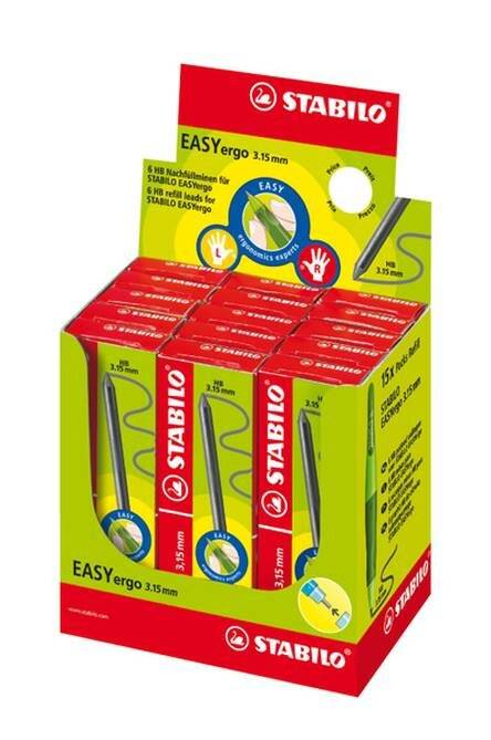 Mine Easystart Stabilo - 3,15 mm - HB - 7890/6-HB (Conf. 6)-2
