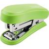 Novus Mini Compact Stapler - Fine fino a 12 follie - Ferma chiusa e aperta - Include base da 320 punti - colore verde