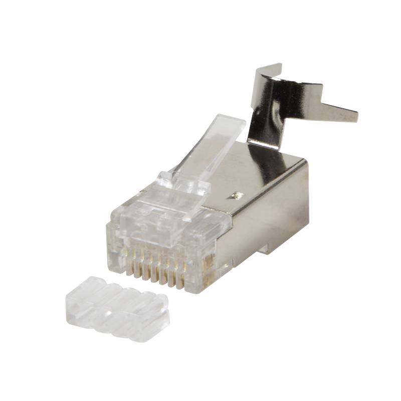 Plug Cat. 6A / 7 / 7A / 8.1 RJ45 Schermato 10pz-7