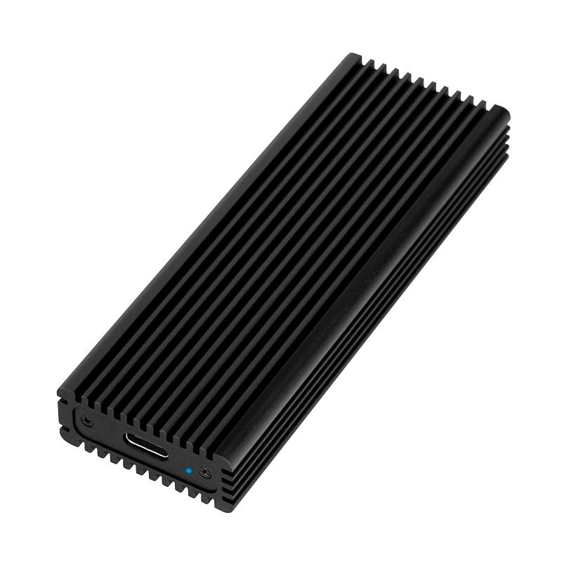 LOGILINK Box Esterno SSD USB3.2 Gen 2x1 USB-C&trade PCIe NVMe Nero-0