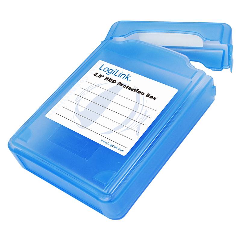 LogiLink 3.5" HDD Protection Box for 1 HDD - Festplattenlaufwerk-Schutzgehäuse-8