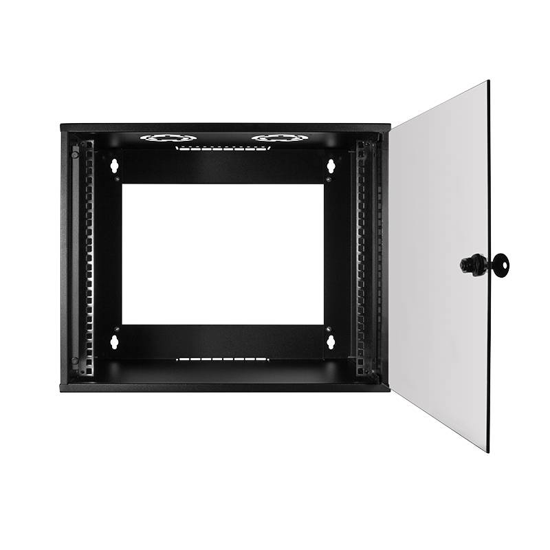 LogiLink W06C55B rack 6U Da parete Nero-1