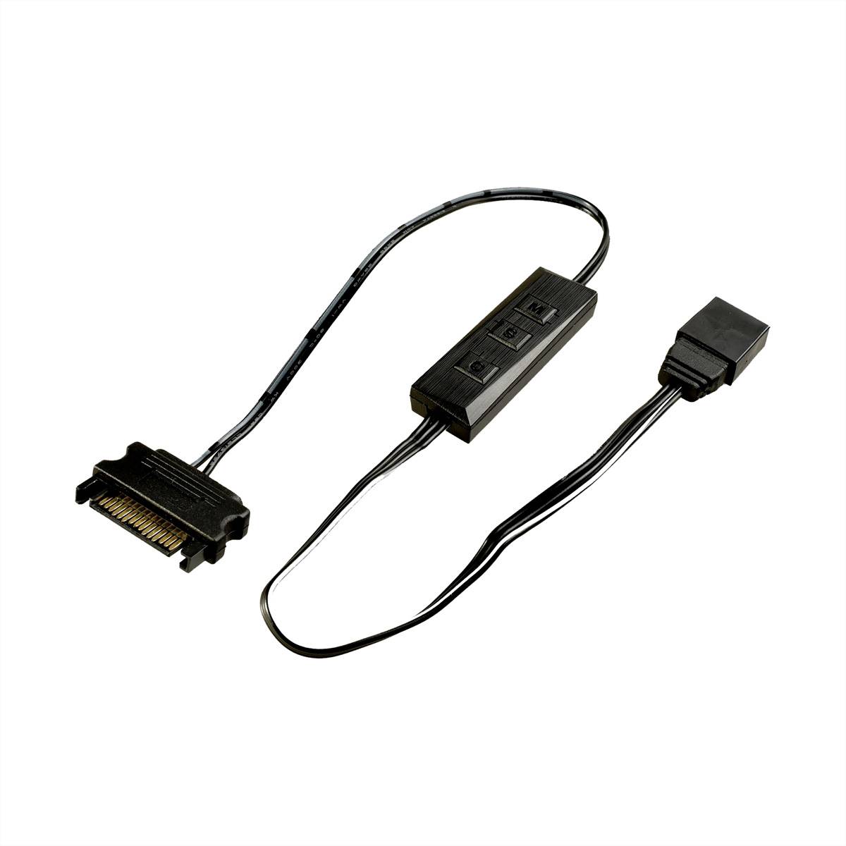 Xilence LQZ.ARGB_Set Cavo, mini cavo di controllo ARGB per componenti PC a LED ARGB-4