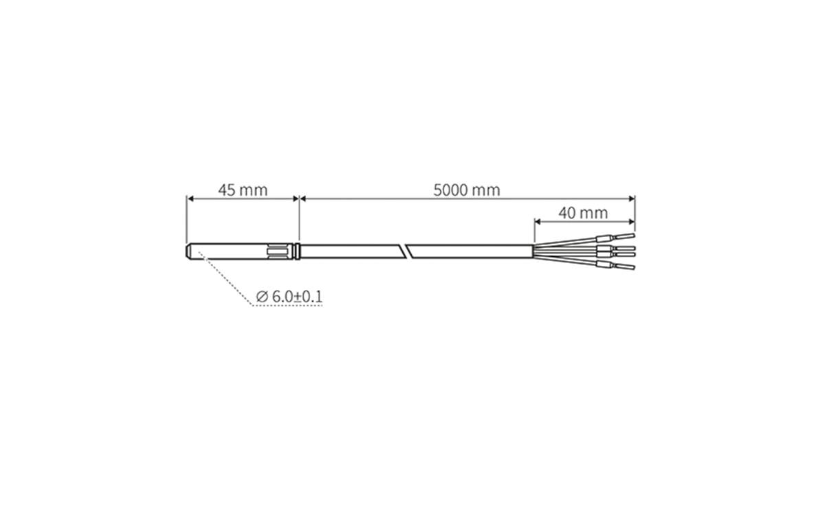 2x Autosen Temperaturfühler 5m | AT102-2