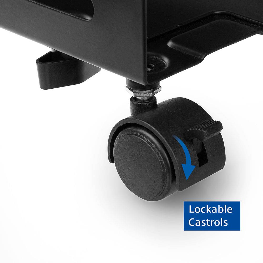 EWENT CARRELLO PORTA CPU CON ROTELLE E BLOCCAGGIO EW1291-3