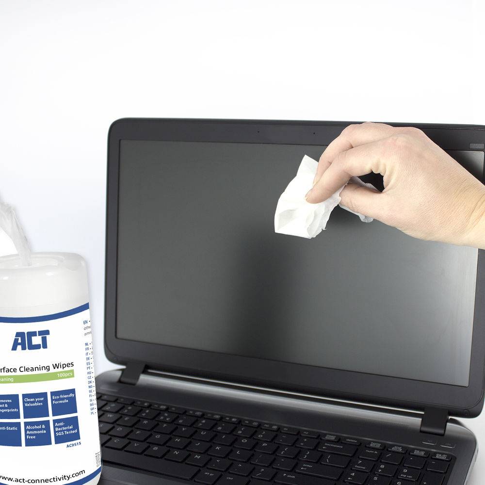ACT AC9515 kit di pulizia per computer LCD/LED/Plasma, telefono cellulare/smartphone, tablet PC Doekjes voor apparatuurr-3