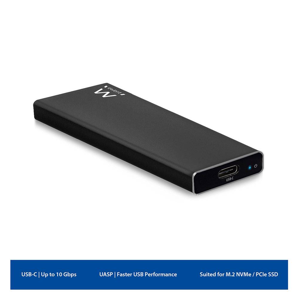 EWENT BOX PER HD SSD USB-C 3.1 GEN M.2 NVMe EW7024-1