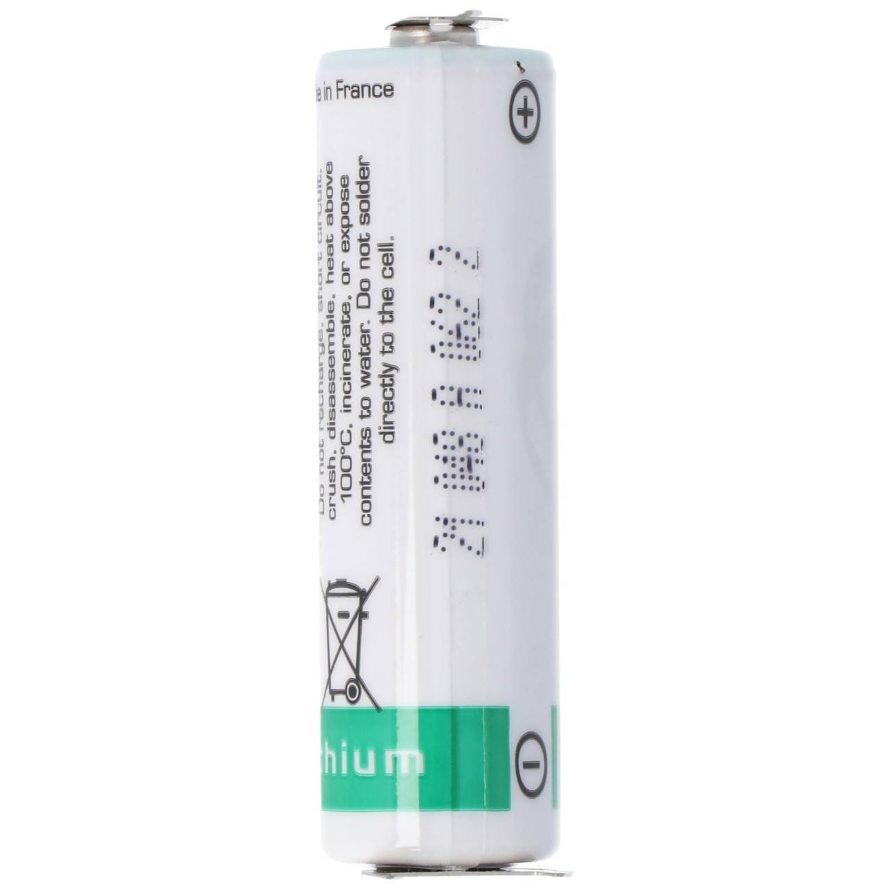 SAFT LS14500CNA Batteria al Litio con 3 Contatti di Stampa-4