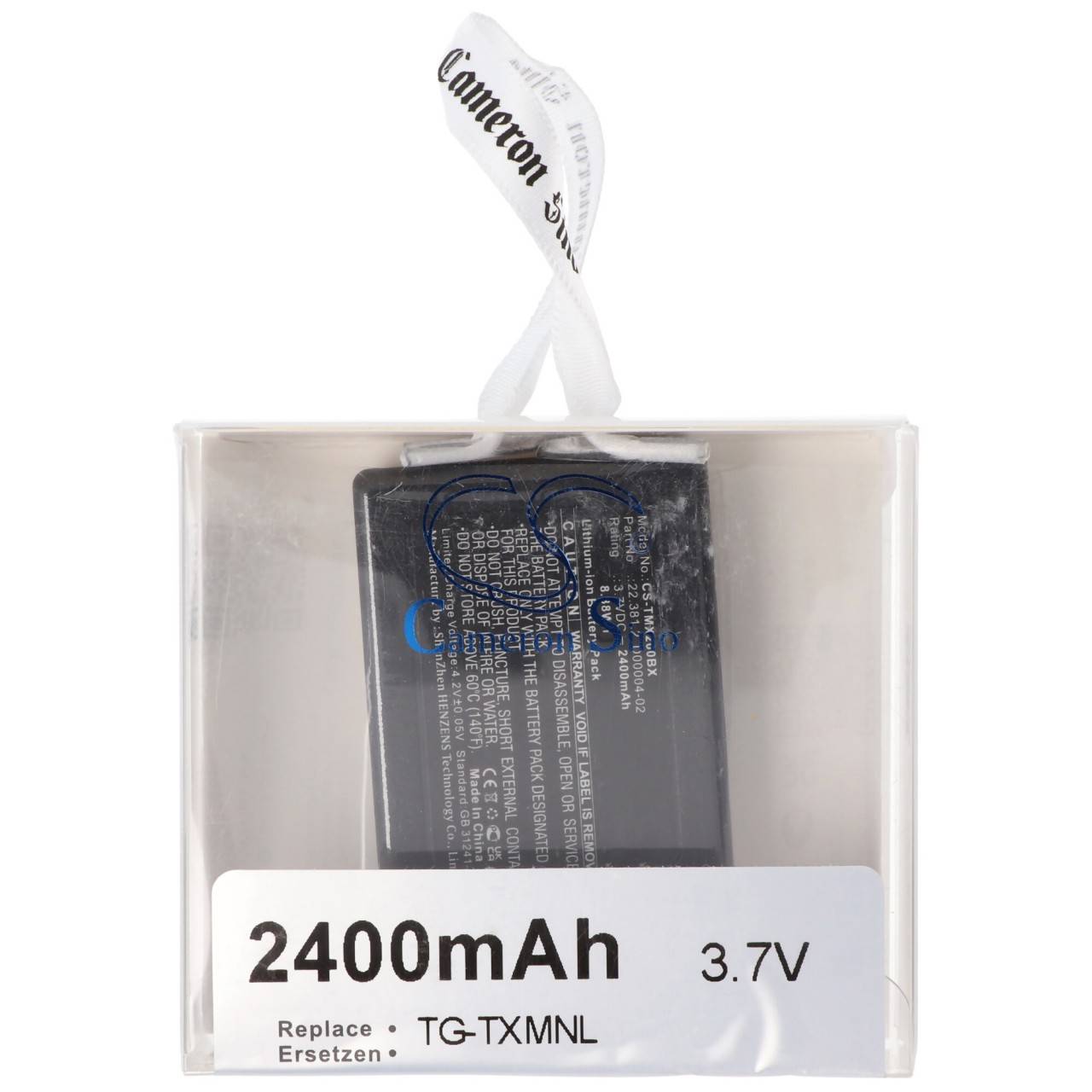 Batteria per gru Li-Ion 3.7V 2400mAh sostituisce Teleradio 22.381.2-4