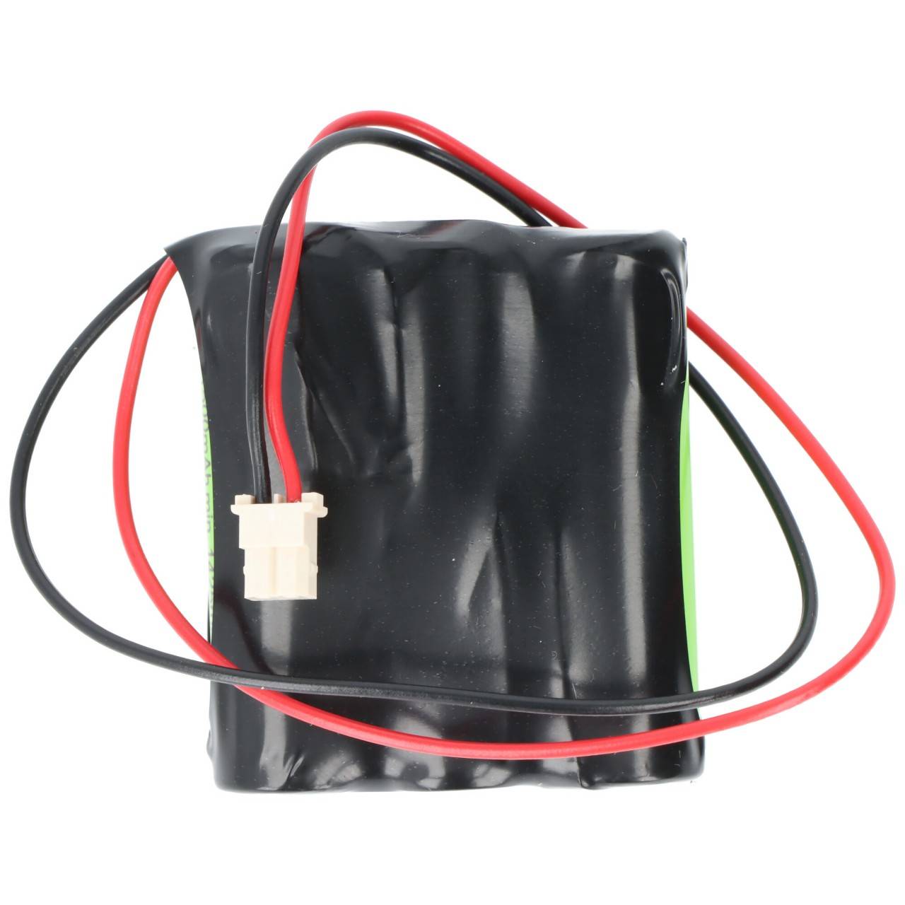 Batteria luce emergenza NiMH 3.6V 1500mAh F1x3 Mignon AA con cavo 110mm e spina, sostituisce Beghelli 415097001-1