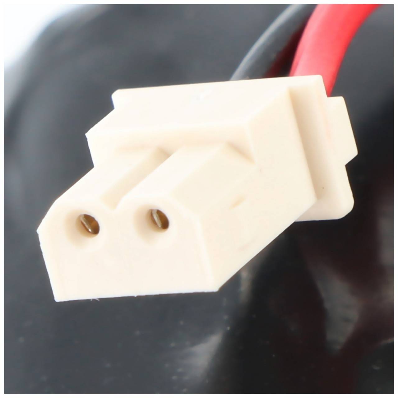 Batteria luce emergenza NiMH 3.6V 1500mAh F1x3 Mignon AA con cavo 110mm e spina, sostituisce Beghelli 415097001-4