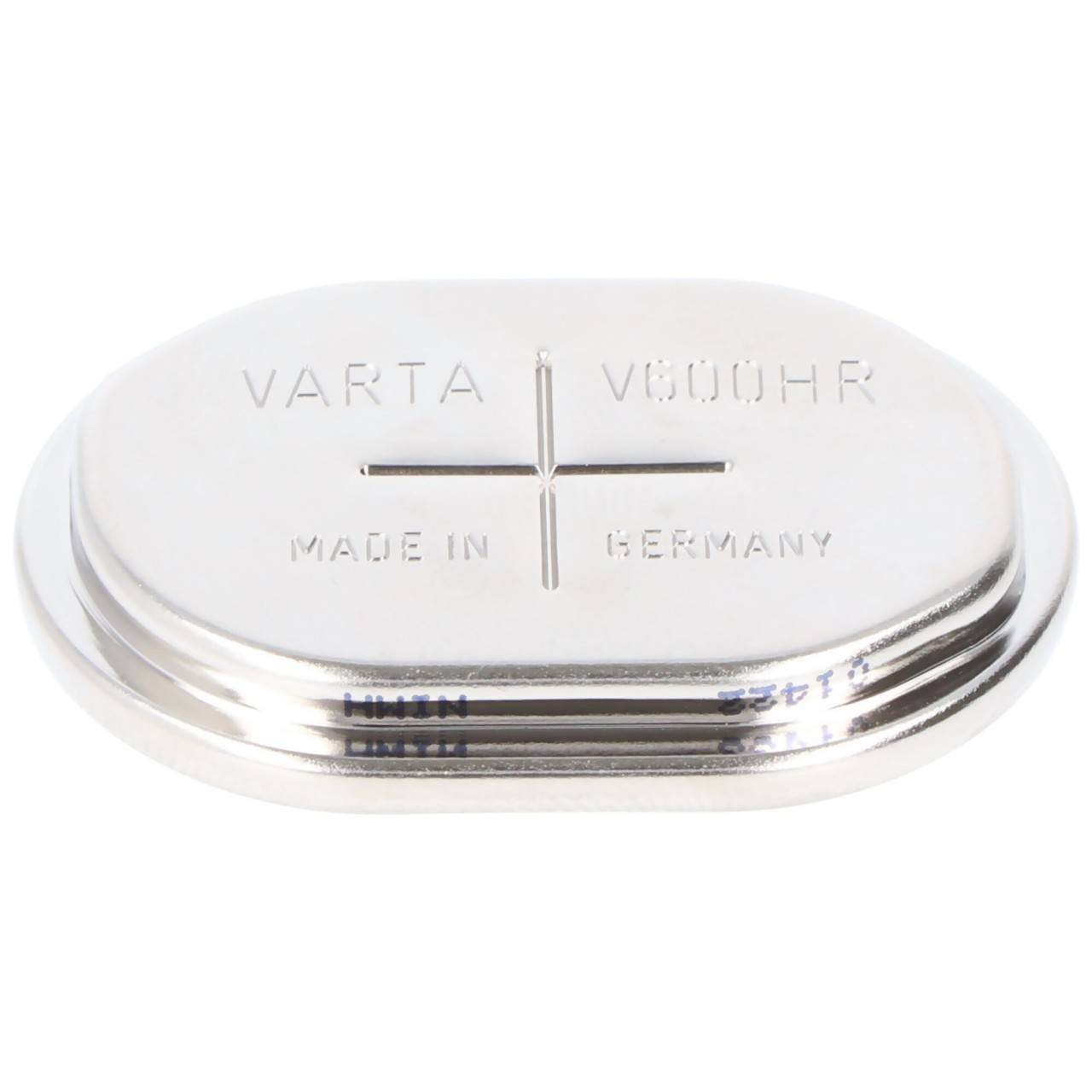 Batteria a bottone NiMH ricaricabile con batteria NiMH Varta V600HR-0