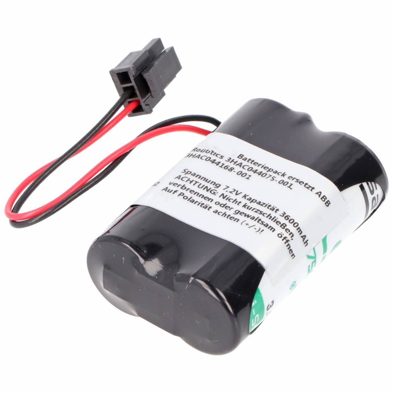 Batteria replica LiSOCI2 7.2V 3600mAh sostituisce ABB Robotics 3HAC044075-001, 3HAC044168-001, IRB 140-1
