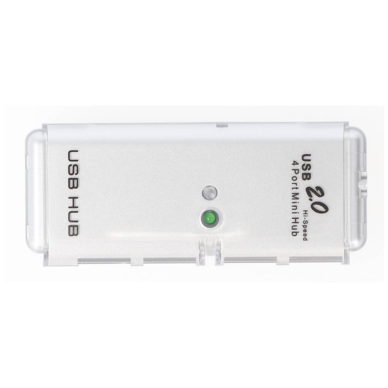 HUB/distributore Goobay 4 vie USB 2.0 Hi-Speed - per collegare fino a 4 dispositivi USB a una porta USB-4