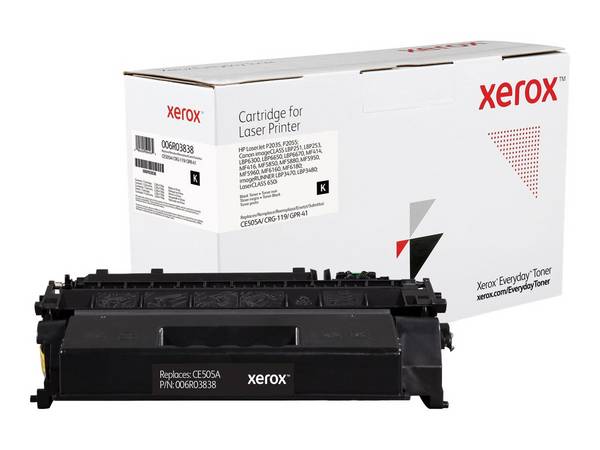 Everyday Toner ™ di Xerox Nero compatibile con HP 05A (CE505A), Capacità standard 006R03838