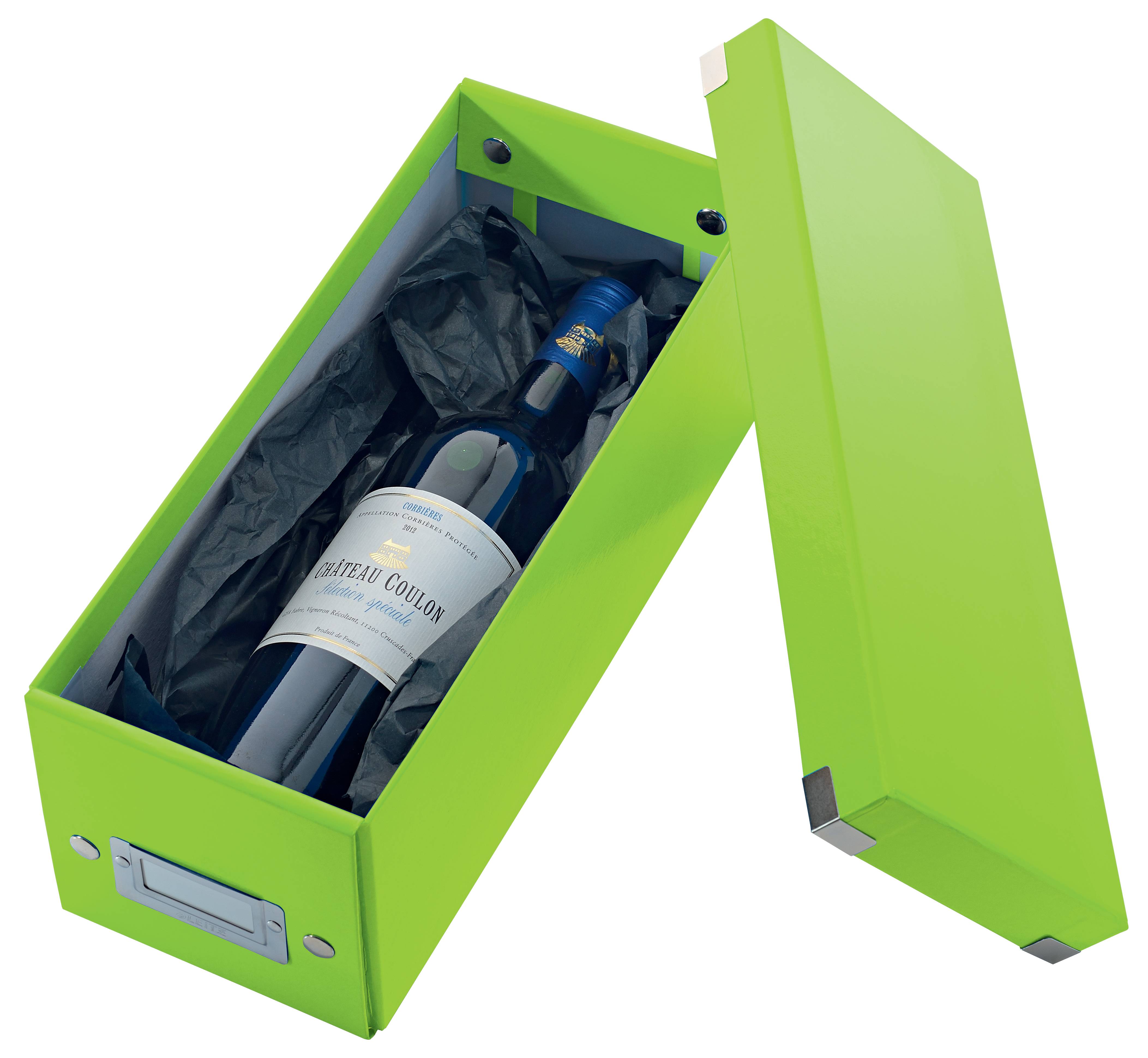 Leitz 60410054 scatola per la conservazione di documenti Cartoncino Verde-4