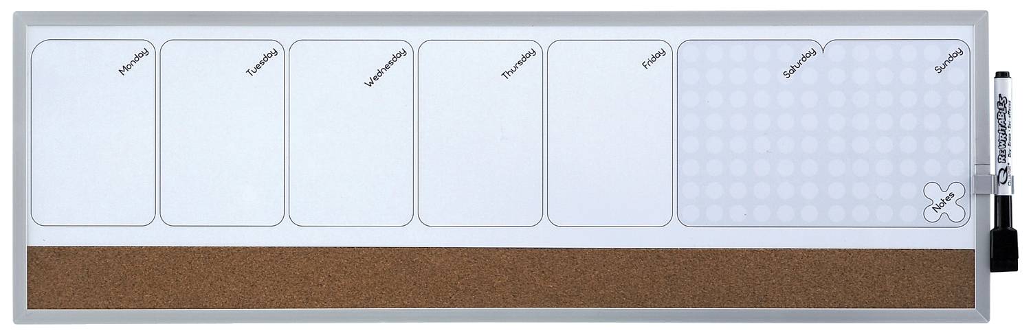 ORGANIZER MAGNETICO SETTIMANAL 1903780 E 58,5X19CM ORIZZONTAL-1