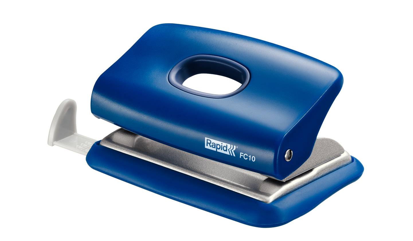 Rapid FC10 perforatore e accessori 10 fogli Blu-2