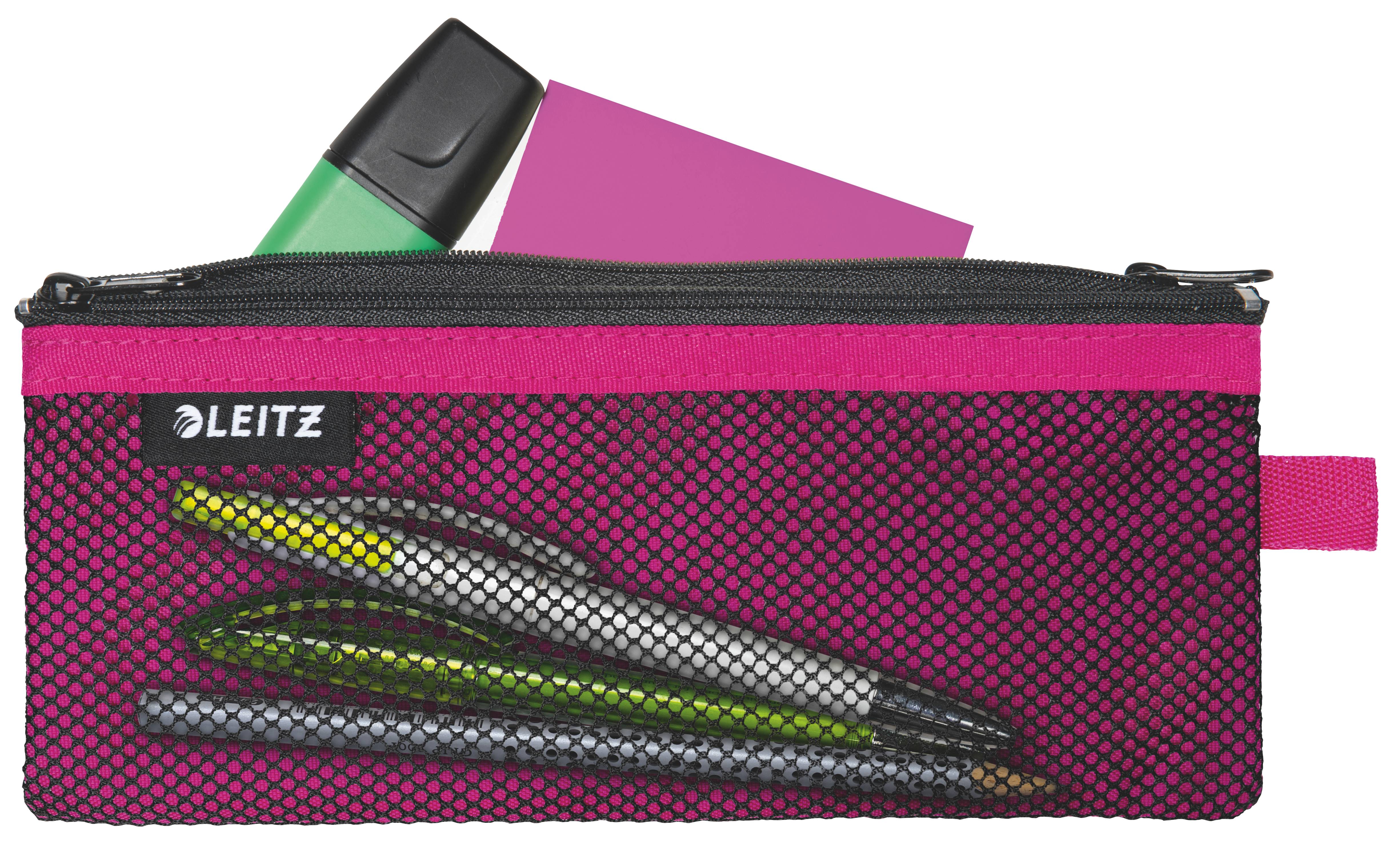 Borsa da trasporto Leitz WOW media 2 scomparti - Dimensioni 85x6x210 mm - Lavabi-2