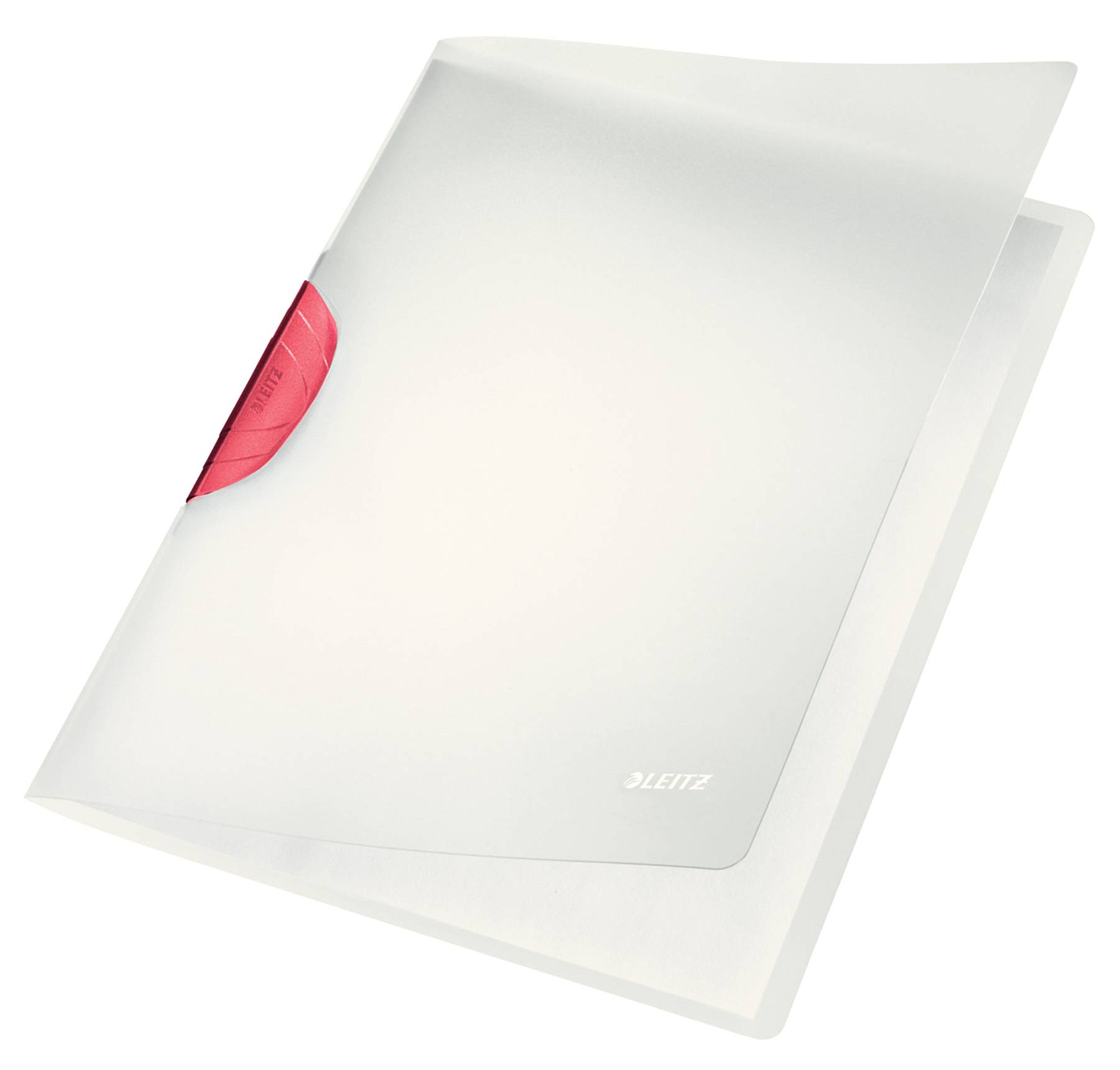 Leitz ColorClip Magic - red cartellina con fermafoglio Polipropilene (PP)-1