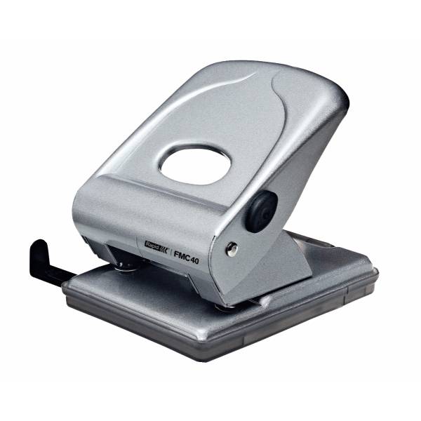 Rapid FMC40 perforatore e accessori 40 fogli Argento-0