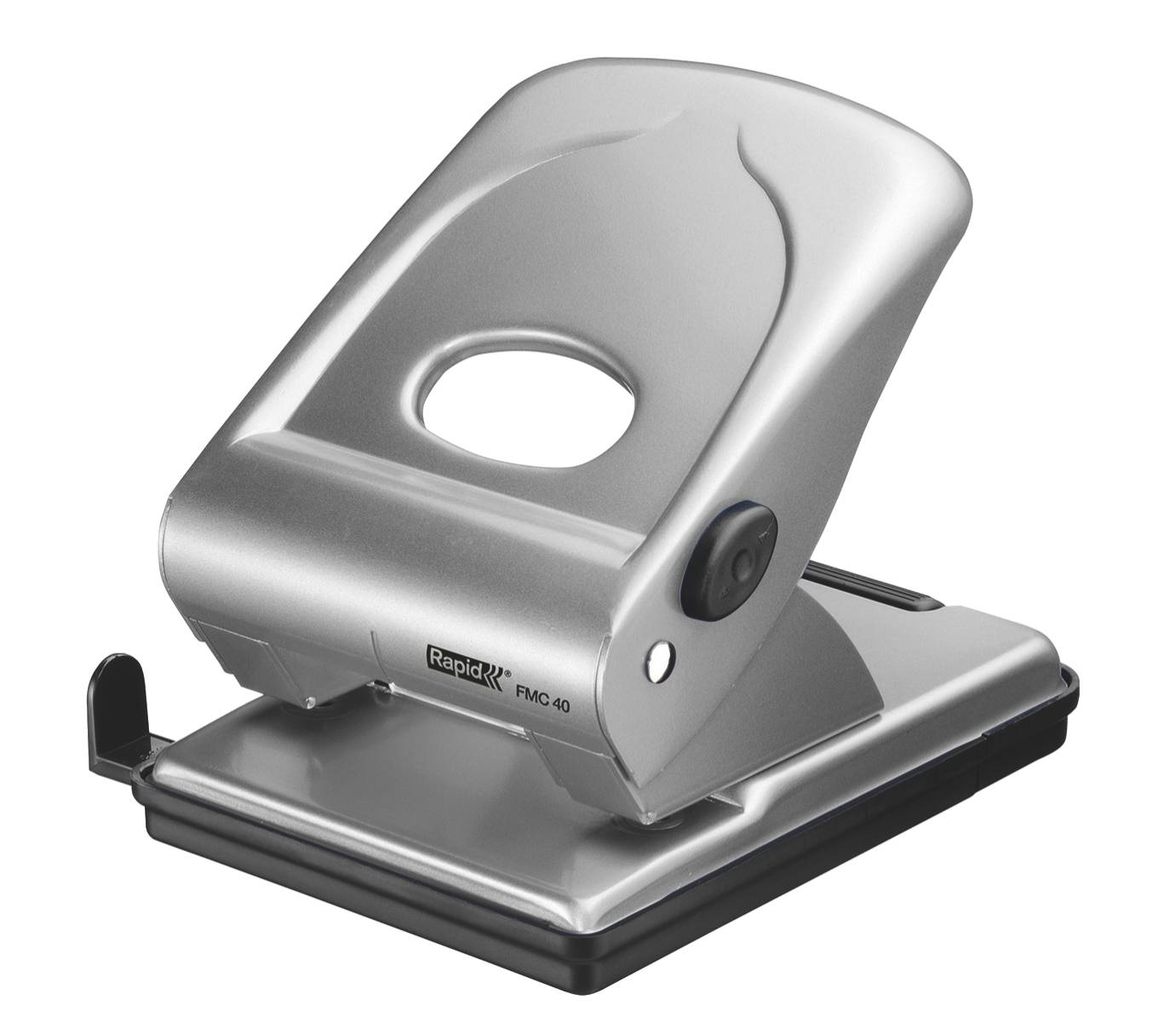 Rapid FMC40 perforatore e accessori 40 fogli Argento-2