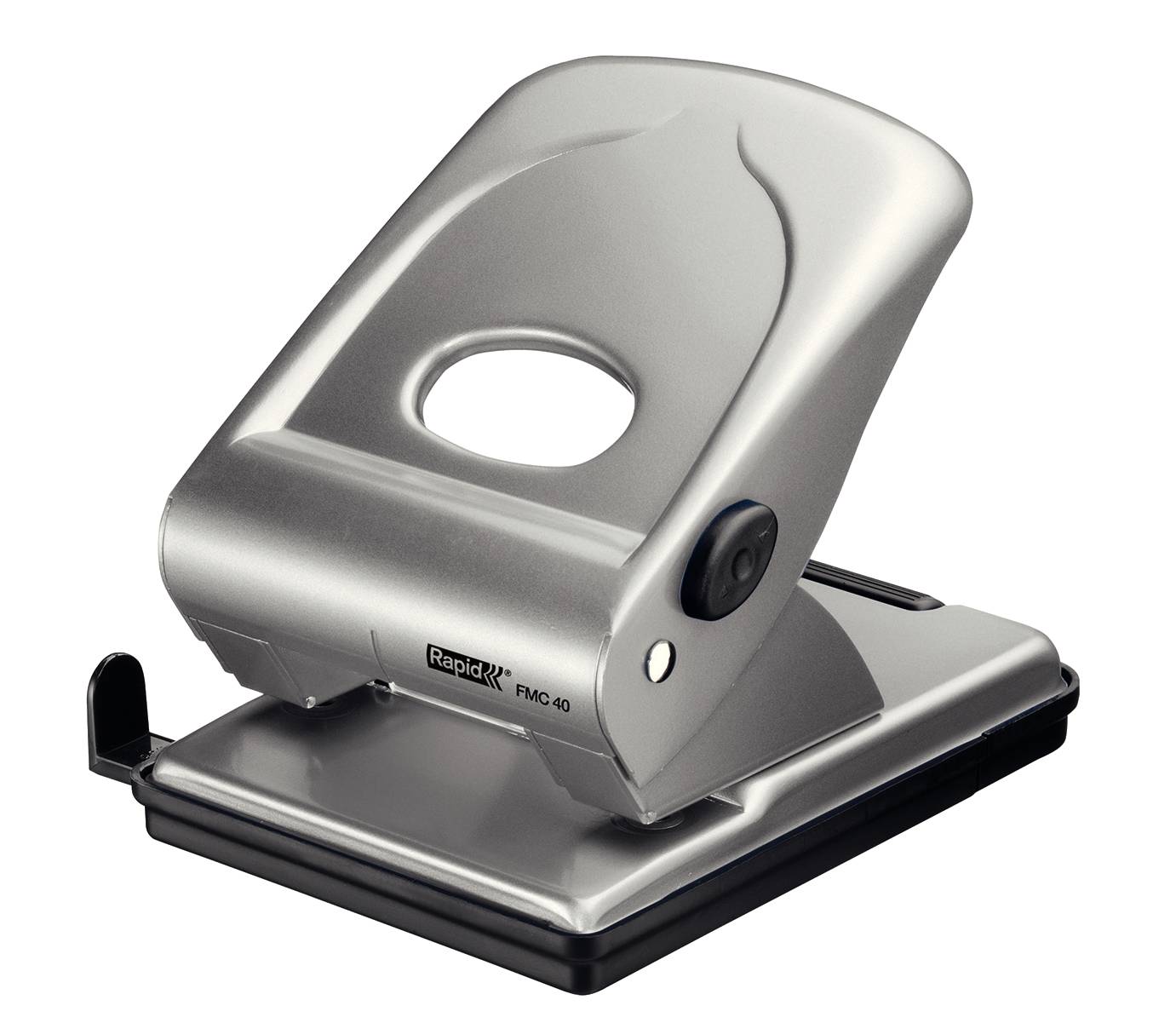 Rapid FMC40 perforatore e accessori 40 fogli Argento-3