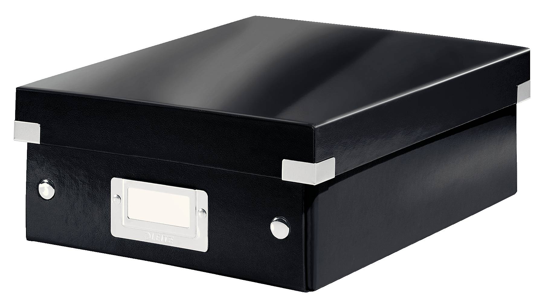 Leitz 60570095 scatola per la conservazione di documenti Cartoncino, Pannello in fibra Nero-3