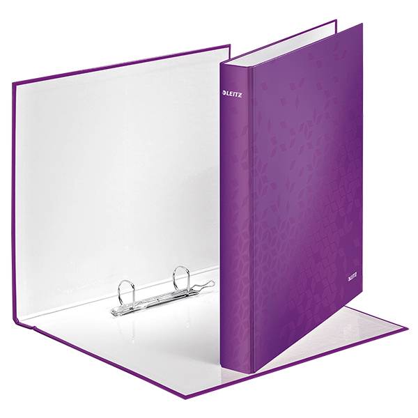 Leitz 42410062 raccoglitore ad anelli A4 Viola