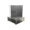 Custodia per supporti di memorizzazione CD/DVD sottile