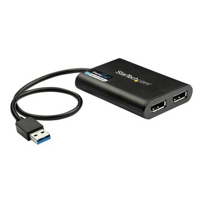 StarTech.com Adattatore USB a due DisplayPort - 4K 60 Hz - USB 3.0 (5 Gbps)-0