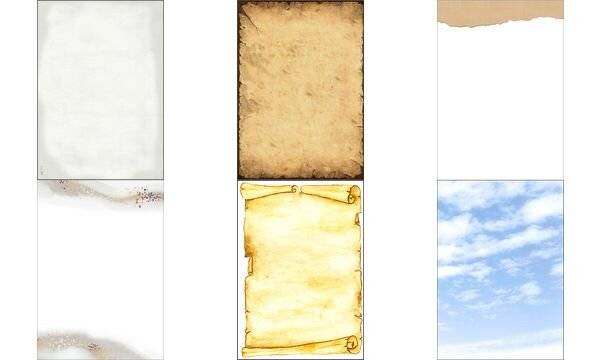 Sigel Design Paper DP235 - Motiv-Papier - Pergament - A4 (210 x 297 mm) - 90 g/m2 - 50 Blatt (DP235)-4