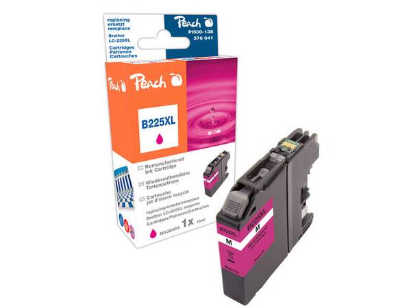 Peach PI500-138 Compatibile Magenta Brother Brother DCPJ 4120 DW Brother MFCJ 4420 DW Brother MFCJ 4425 DW PI500-138-0