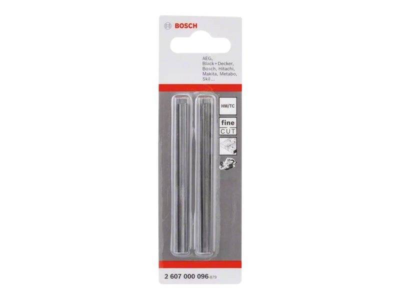 Bosch - Hobelklinge - für Weichholz, Hartholz, Holzverbundstoffe - 2 Stücke - Länge: 82 mm - Breite: 5,5 mm (2607000096)-0