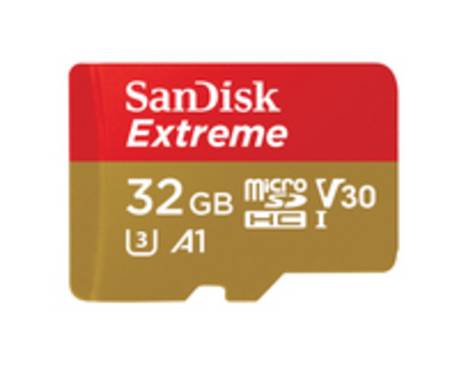 MICRO SD EX*ACTION CAM 32GBHC+ADAT