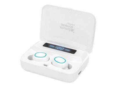 Manhattan 180399 cuffia e auricolare Wireless In-ear Musica e Chiamate Bluetooth Bianco-0