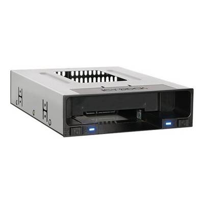 IcyDock Station per SSD o HDD 2,5" e 3,5" SATA /SAS per bay di dischi esterni da 5,25"-0