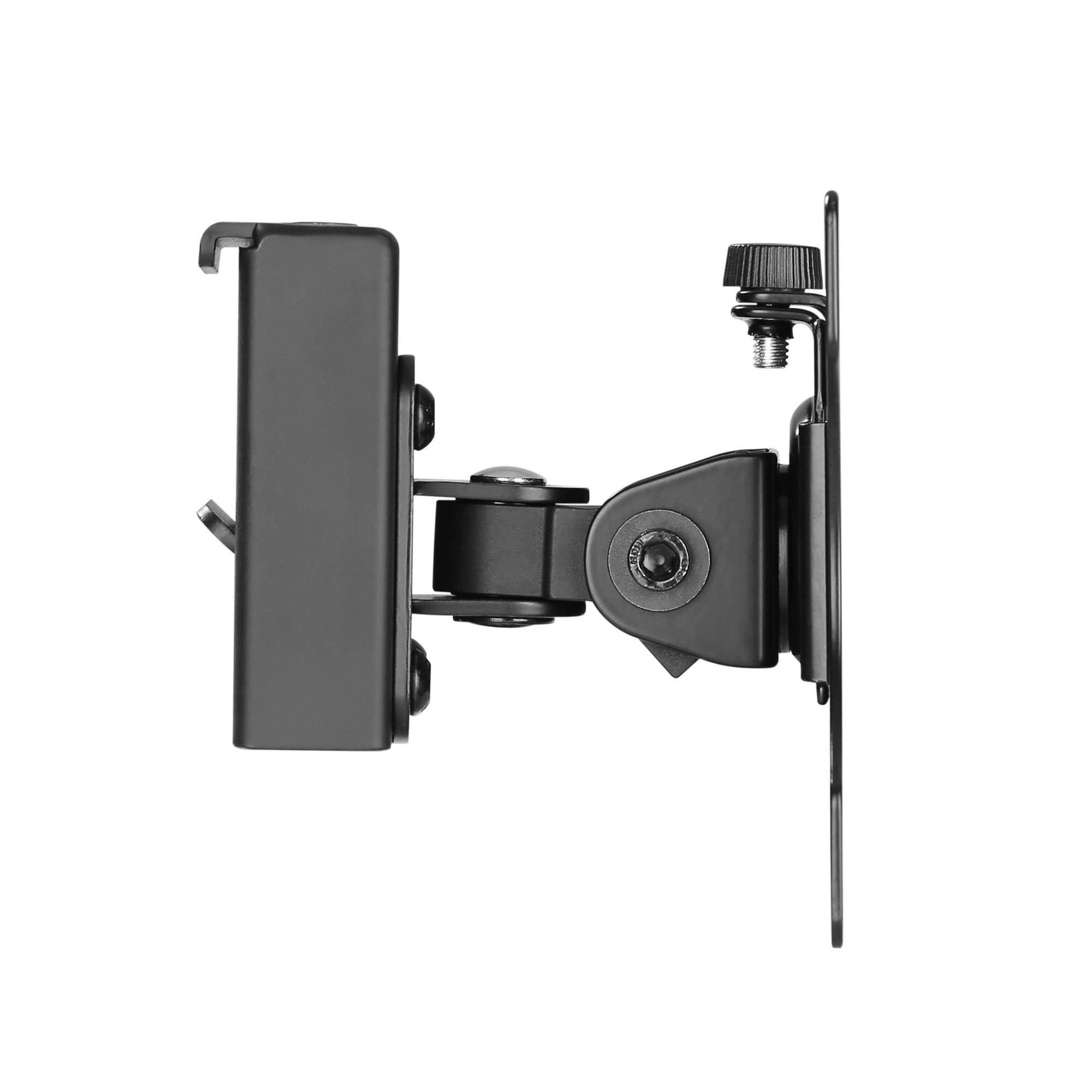 InLine Slatwall - Montagekomponente (short mount bracket) - für LCD-Display - monitor - Stahl - Schwarz - Bildschirmgröß-2