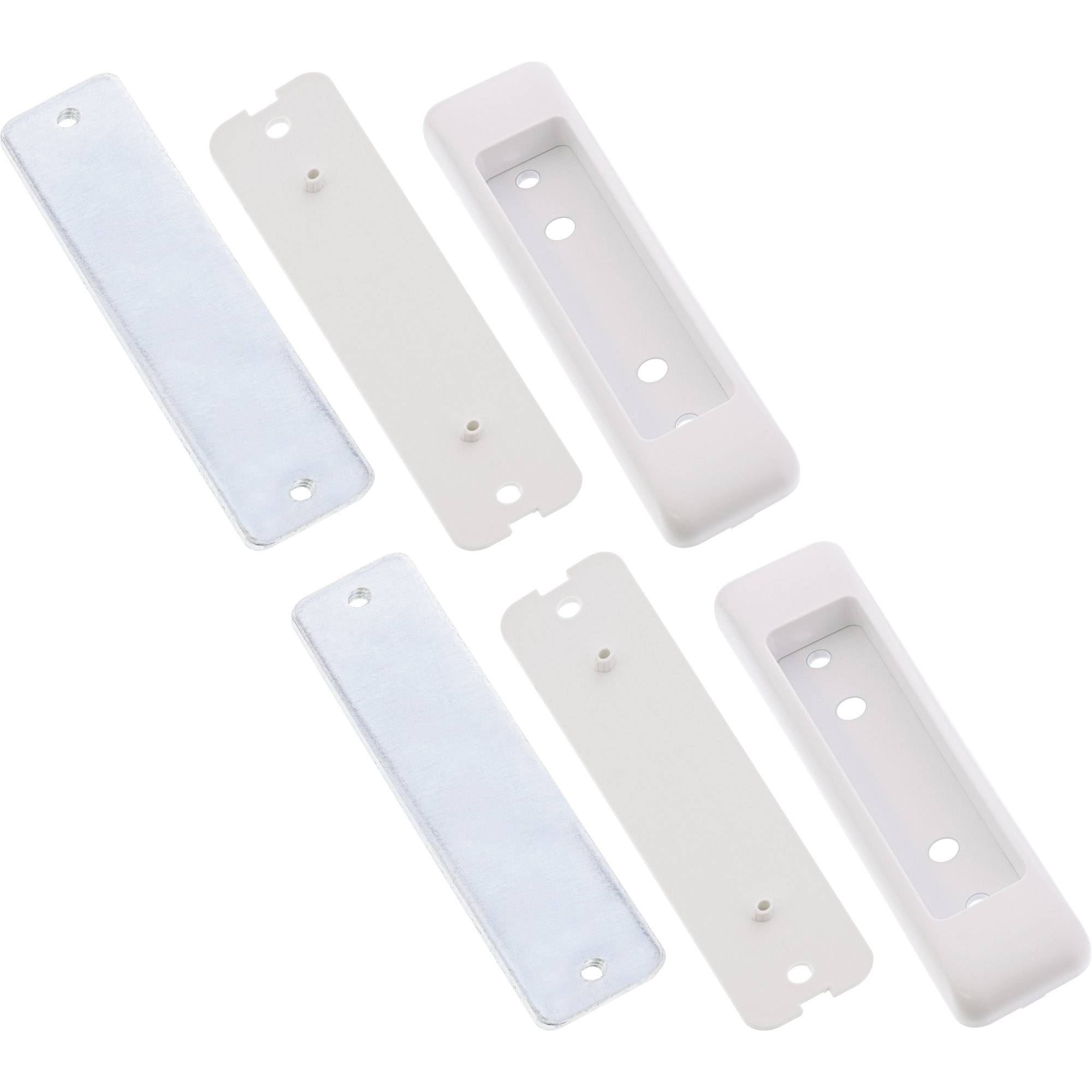 InLine® Slatwall Befestigungskit, für Tischhalterung Panel, 2er Set (23181C)-0