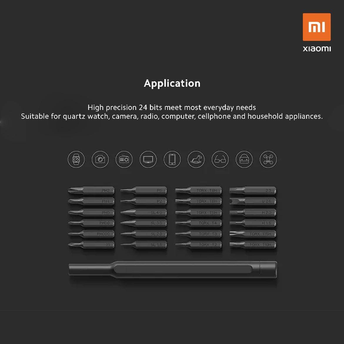 Xiaomi 29991 Officina e meccanica Inserto cacciavite-4