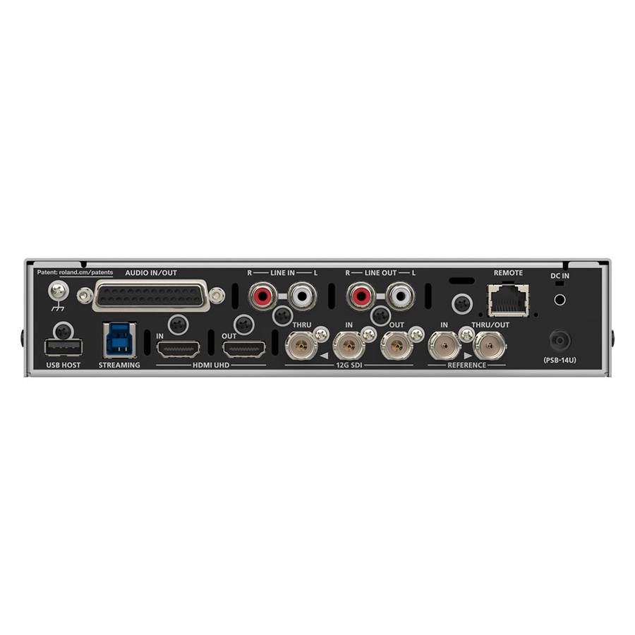 Roland VC-100UHD - Schwarz - LCD - 640 x 480 (VGA),1920 x 1080 (HD 1080),1920 x 1200 (WUXGA),2560 x 1440,3840 x 2160,409-4