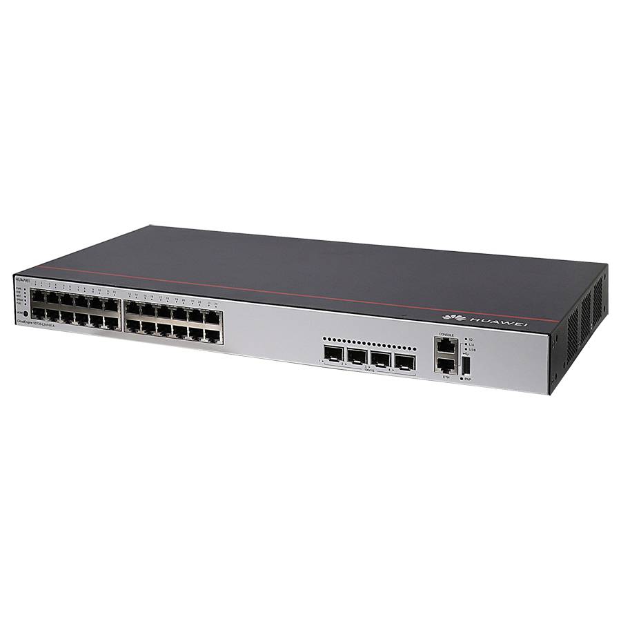 Huawei CloudEngine S5735-L24P4X-A - Switch - L3 - gestito - 24 x 10/100/1000 (PoE) 4 x 10 Gigabit SFP (Uplink) - montab-2