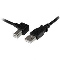 StarTech.com Cavo USB 2.0 A a B con angolare sinistro 2 m - M/M USBAB2ML-0