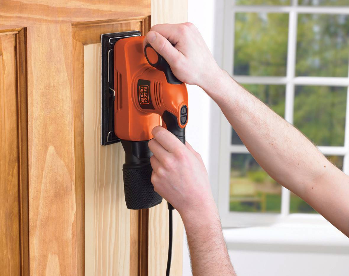Levigatrice eccentrica Black & Decker KA320EKA-QS 240 W 230 V-3