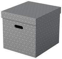 Scatole portaoggetti Esselte LEITZ Box Home Cube grigio 3 pezzi. 33,0 l - 32,0 x 36,5 x 31,5 cm grigio-1