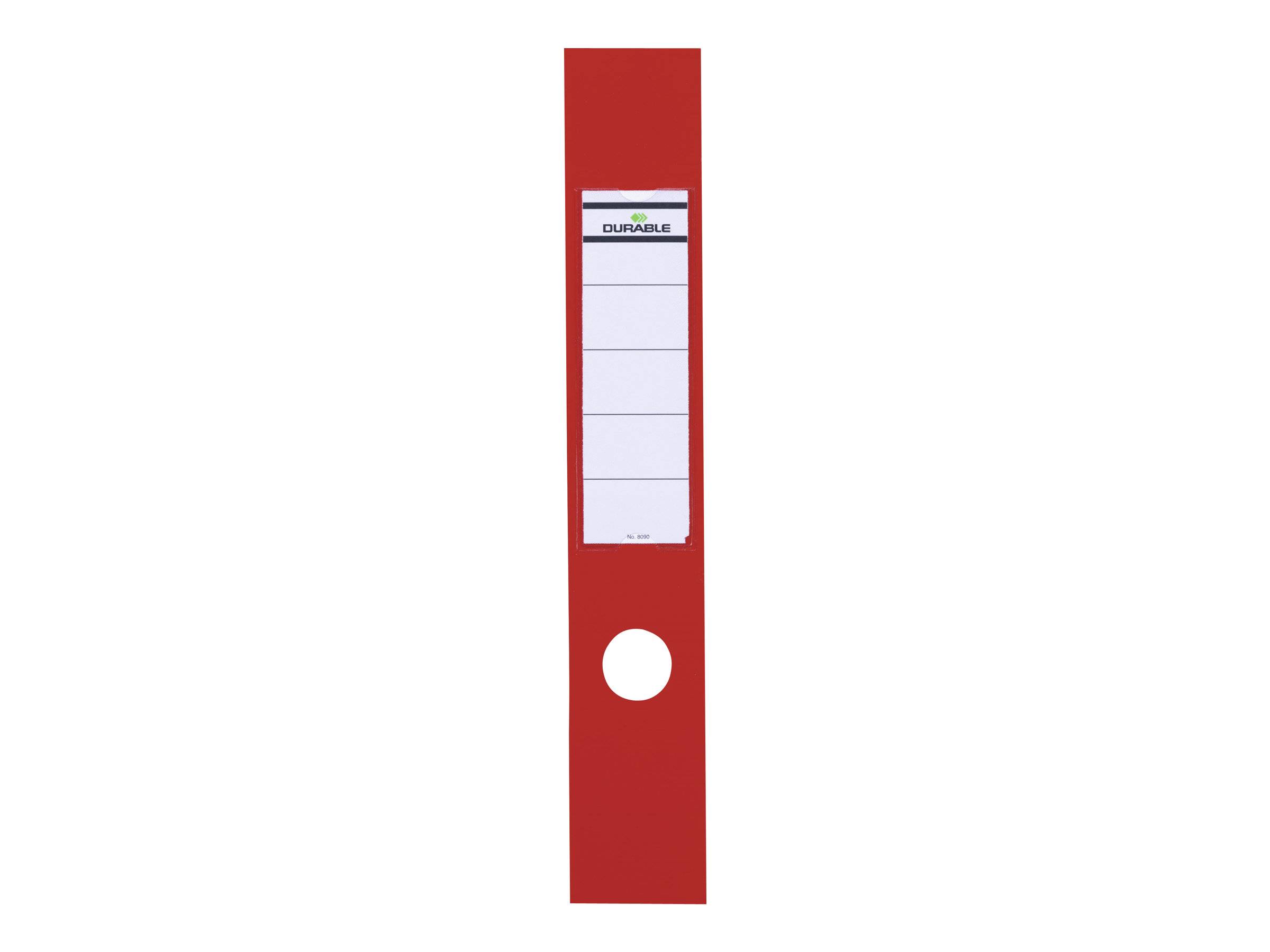 Piastre posteriori DURABLE DURABLE Ordofix 6 cm Rt confezione da 10,8 cm rosso-0