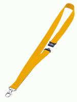 Nastro tessile durevole con identificazione moscheton - chiusura di sicurezza - colore giallo-1