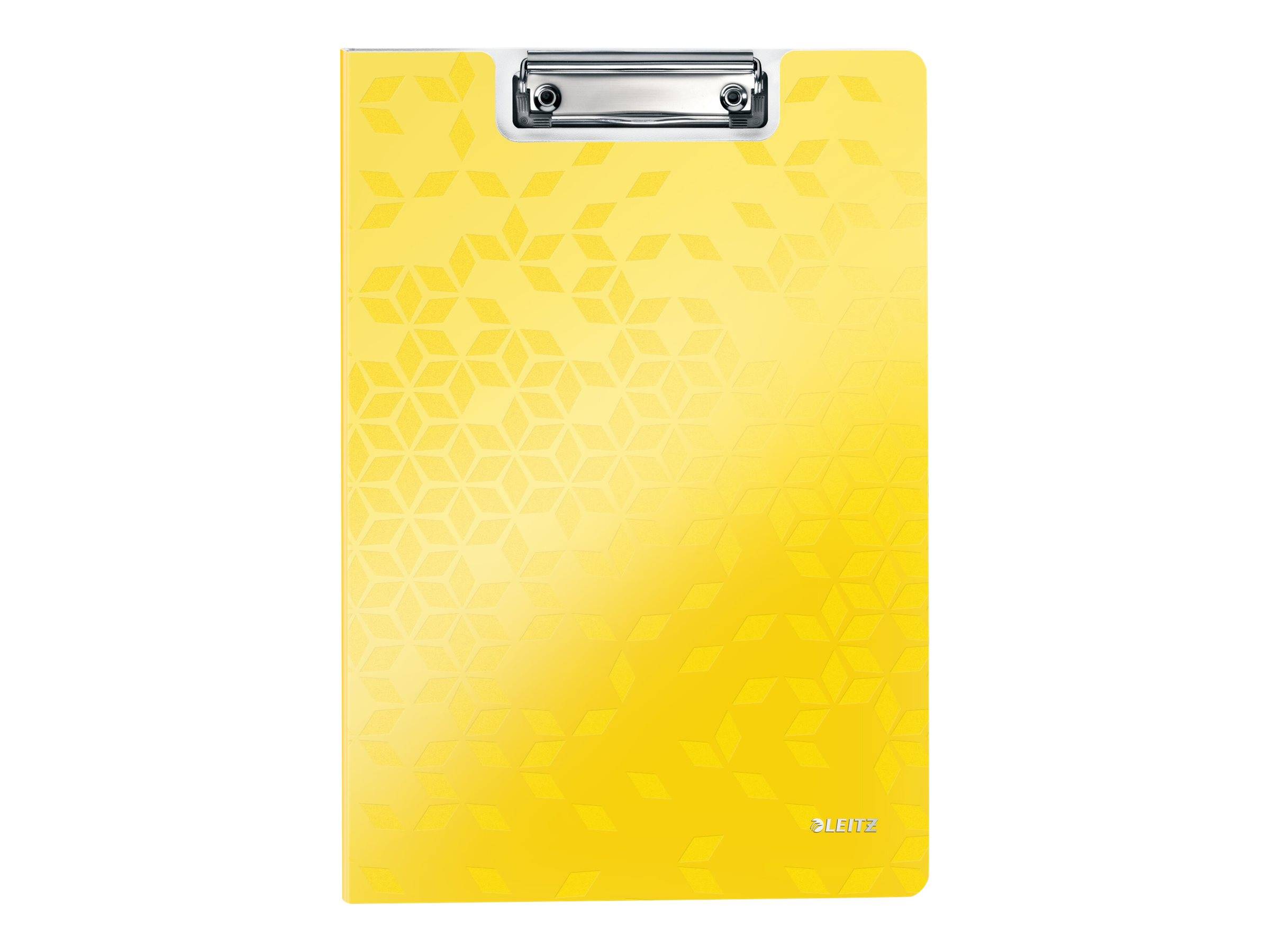 Leitz WOW portablocco A4 Metallo, Polyfoam Giallo-0