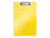 Leitz WOW portablocco A4 Metallo, Polyfoam Giallo